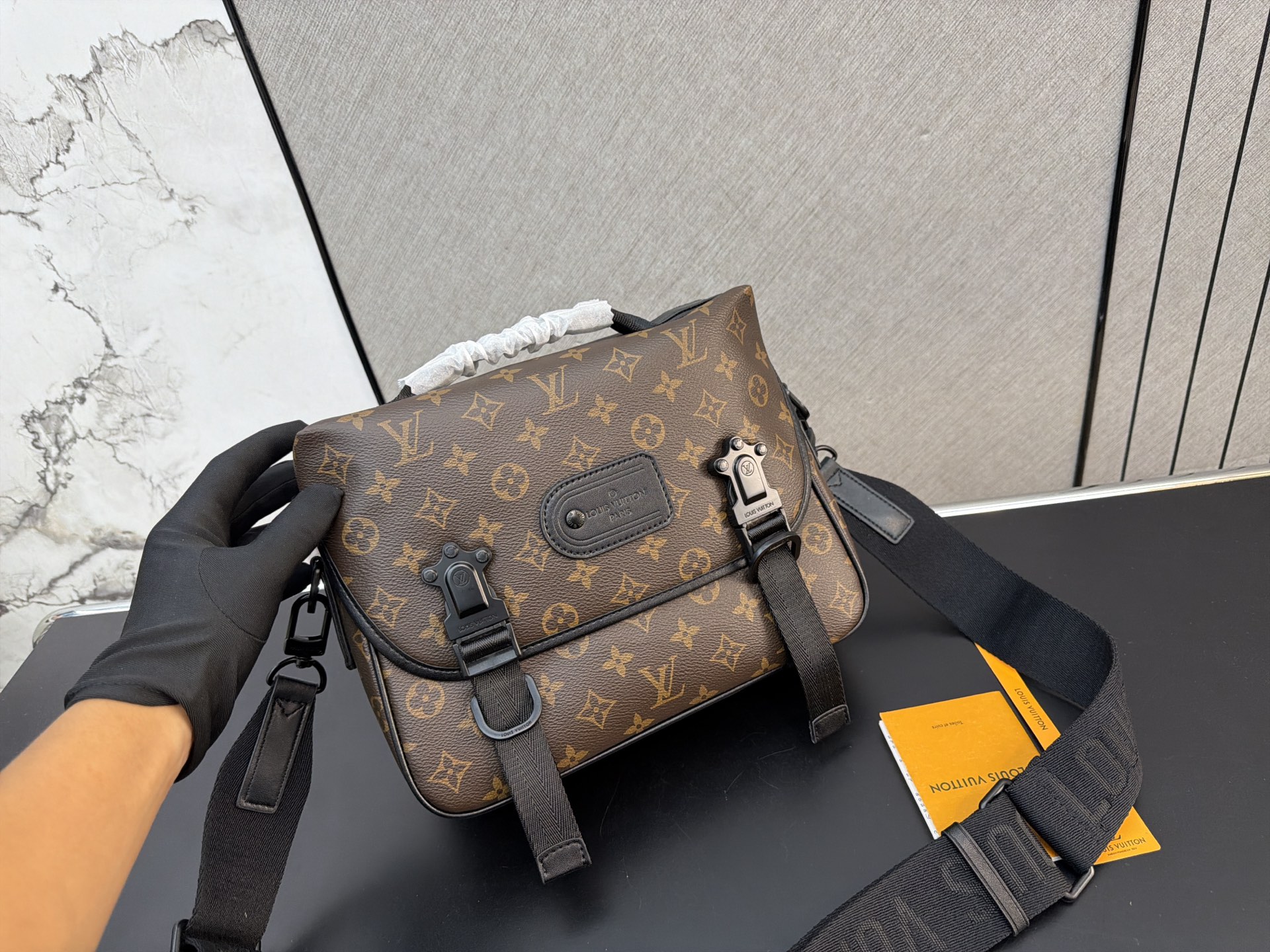 Louis Vuitton Monogram Canvas Trail Quest Messenger Bag (Upgraded Unisex Edition)