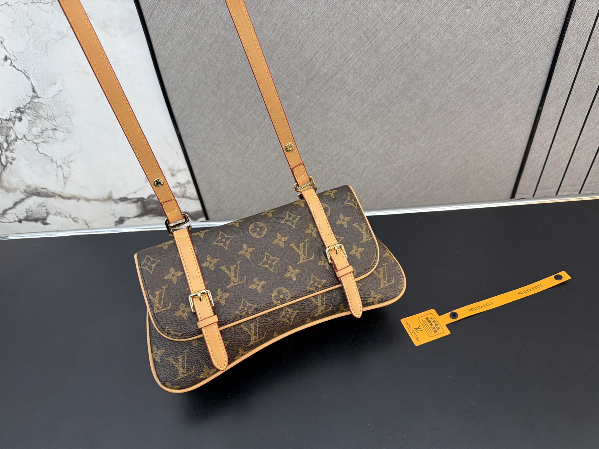 Louis Vuitton Marelle Monogram Canvas Shoulder Crossbody Bag (Unisex Edition)