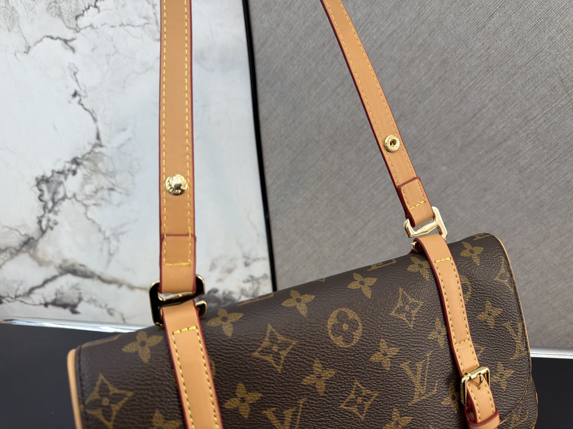 Louis Vuitton Marelle Monogram Canvas Shoulder Crossbody Bag (Unisex Edition)