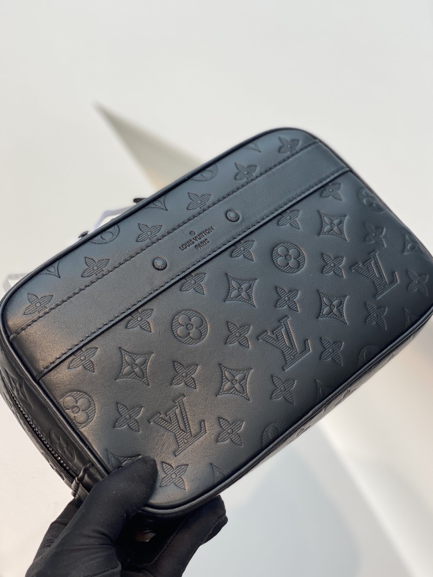 Louis Vuitton Large Monogram Shadow Toiletry Bag (Dopp Kit) - 26x17x7cm
